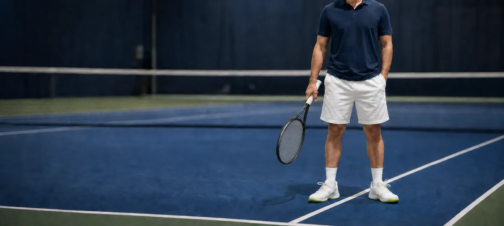 Тренер Alex Tennis на теннисном корте